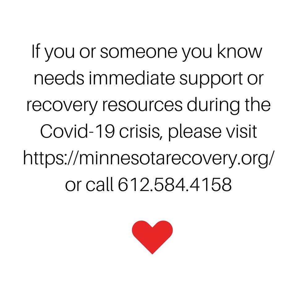Since we’re all #StayHomeMN, let’s #ColdFrontInPlace for <a href="/MNRecovery/">MRC</a> this Sunday! 

☑️ Order online bit.ly/2QRsygn
☑️ Curbside pick Sunday 1-3 p.m.
☑️ ALL proceeds go to help people w/ substance use disorders seeking support &amp; recovery during the #COVID crisis.