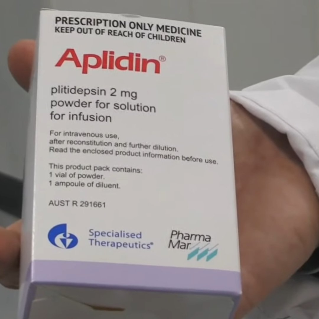 pharma_jonpi's tweet photo. Aplidin® . Ensayo Clínico en el Hospital 12 de Octubre frente al #coronavirus .
https://t.co/SWCzUc6BhB #Covid_19 #pharmamar #aplidin https://t.co/txFxCB6BsK