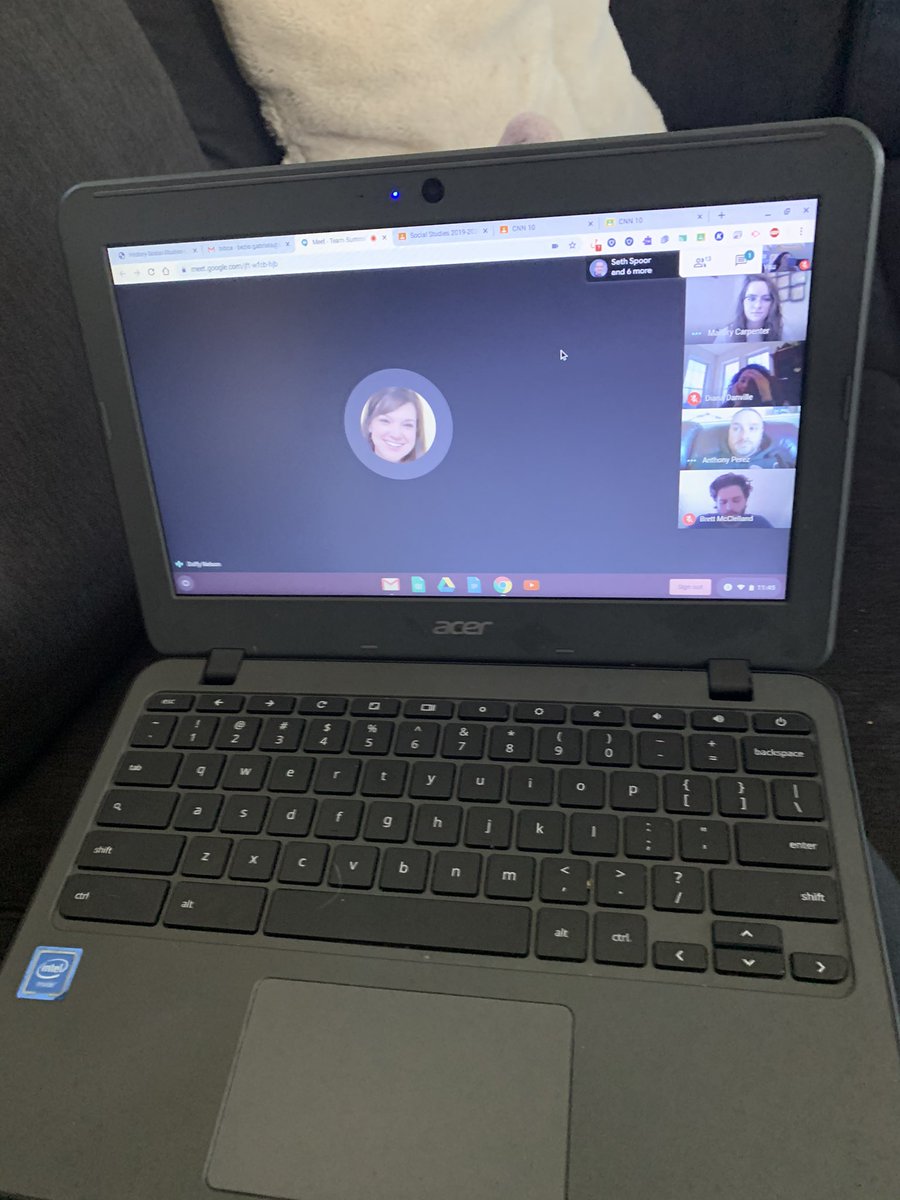 Virtual Team Summit meeting. Always fun collaborating to ensure we are implementing best practices, even through distance learning! <a href="/BeekmantownCSD/">Beekmantown CSD</a> #BMSThePlace2B