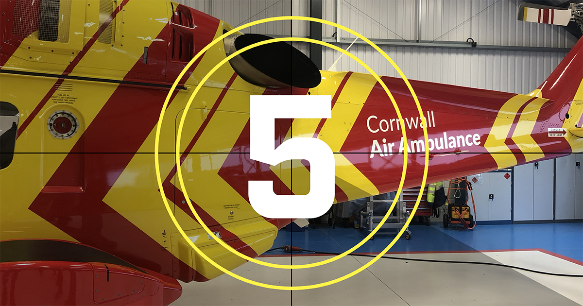 cornwallairamb's tweet photo. 5 days left to wait until the #newheli takes flight on live missions! Every minute matters when a patient is in need of urgent care. The speed of the new AW169 helicopter means that the crew can reach patients more quickly, start their treatment sooner and improve their outcome https://t.co/BEa6Fsmliu