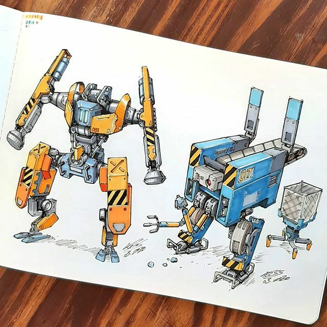 kissrobert's tweet photo. I've been asked to showcase these two robots together so here we go.
.
.
.
.
.
.
.
#doodle #sketch #idsketch #idsketching #industrialdesign #productdesign #productsketch #designsketch #industrialdesigncommunity #dailysketch #dailydoodle #sketchzone #dise… https://t.co/5vJfGxdUsO https://t.co/EPpsE4LsSL