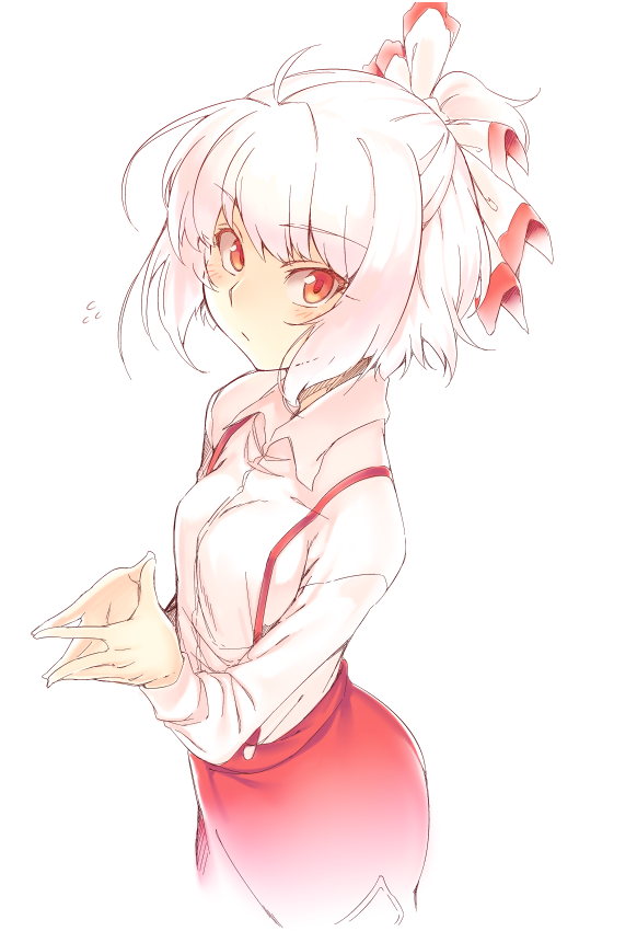 藤原妹紅 「ばっさりもこたん 」|カイザ閣下のイラスト