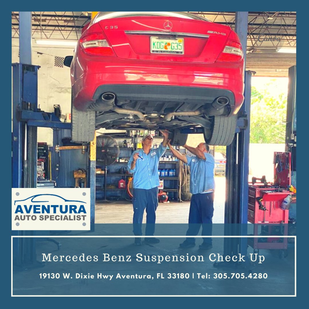 AventuraAuto's tweet photo. Good suspension 👌 in your #car🚗 is what makes it possible to control the vehicle while driving. Rest assured that we will do a thorough routine inspection of your #suspension! Learn more: https://t.co/D5BreV0ozb #mercedes #brakes #wheels #honda #tires #cars #truck #Aventura https://t.co/6KgnW7jNe3
