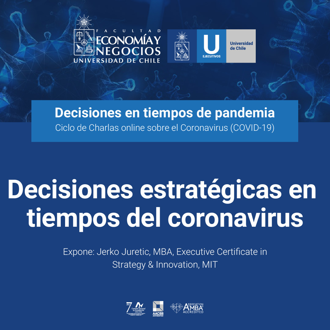 uejecutivos's tweet photo. [WEBINAR 31.03] El profesor Jerko Juretic dictará el tercer encuentro de este Ciclo de Charlas de #UEjecutivos denominado Decisiones estratégicas en tiempos del coronavirus. Inscríbete en https://t.co/B9ood3Xifs https://t.co/hpIlrRTZlI