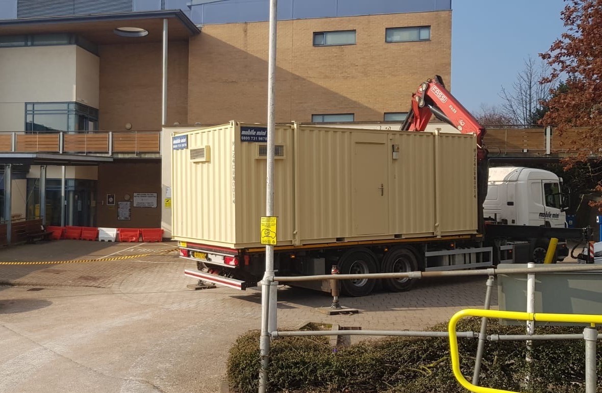 Algeco_Official's tweet photo. A 4 bay shower unit left our South Wales yard this morning and arrived at the Royal Gwent Hospital, ready for NHS staff to use. 💙
Here’s what else we can offer to support essential businesses during this difficult time: https://t.co/IjtykH99ys
#MobileMiniUK #ShowerUnit #NHS https://t.co/0SZtpfxnev