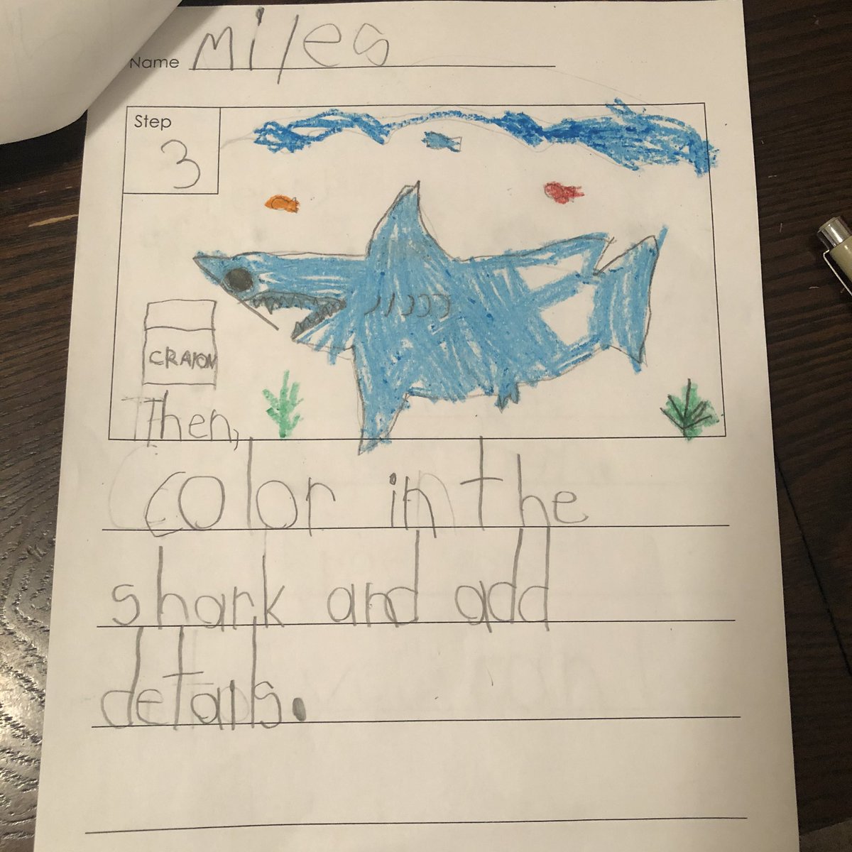chineseladybug's tweet photo. This #howto project from school nearly did me in. After completing it I almost cried. But in the end I was very proud of him. #survived the #firstfullschoolweek #homeschooling btw I love #youtube #tutorials https://t.co/16mwnAcogF
