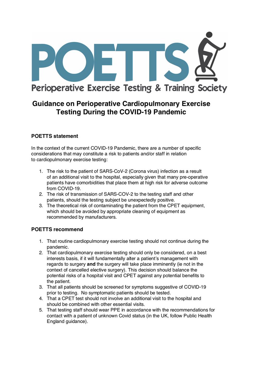 POETTSoc's tweet photo. POETTS Statement on CPET during COVID-19 pandemic https://t.co/Nqb5TJLoil
