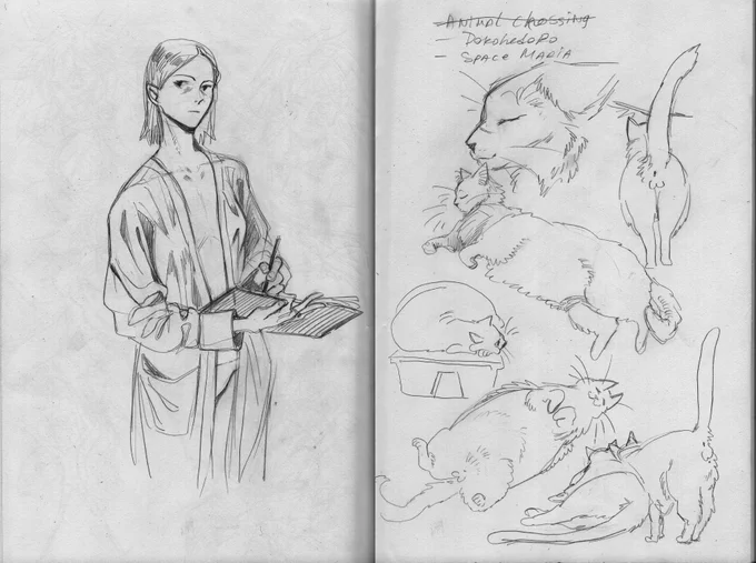 Home life sketches? 