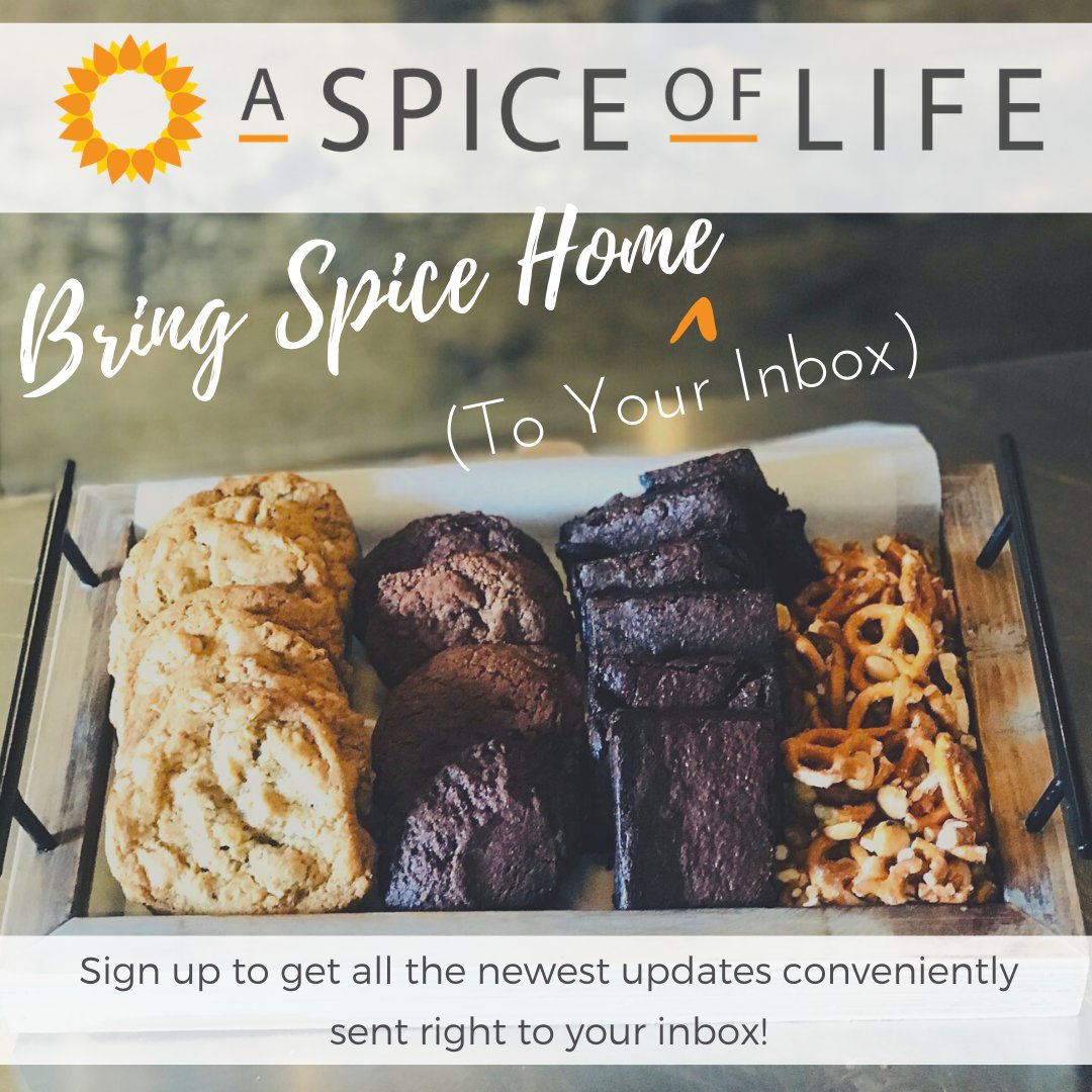 ASpiceofLife's tweet photo. Want a convenient way to keep up with us about all our new product launches, news, reviews and more? Subscribe to hear about special offers, weekly menus, product launches, and more. Spicetastic content, never spam, delivered straight to your inbox: https://t.co/7bGtuM0hqH https://t.co/pDuzBB1Xbh