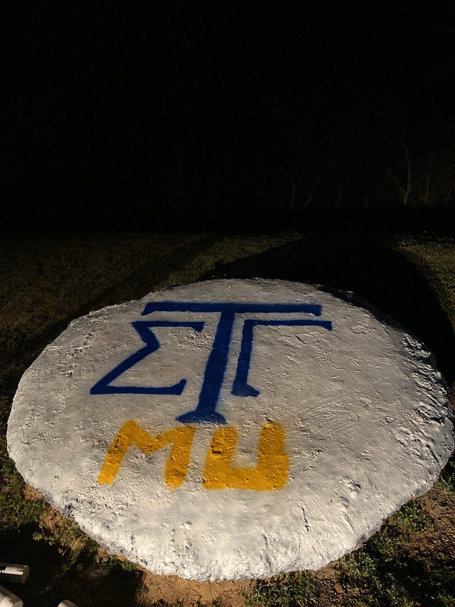 SigTauSOSU's tweet photo. @SEOSL The Homecoming cookout or painting the rock https://t.co/TUjwOeUJyL