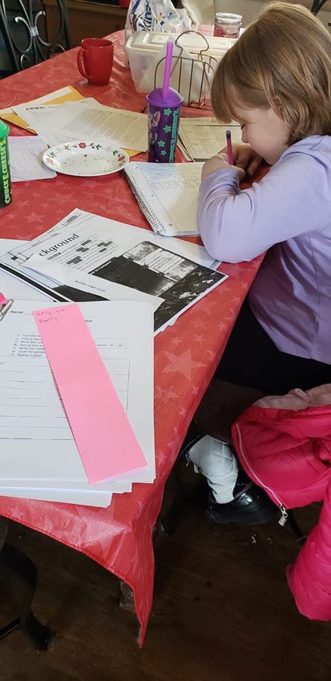 NPSchools_VA's tweet photo. Sending a shout out to these sisters from @LittleCreek_NPS. They have been diligently working on their #LearningInPlace packets so they stay in the game of school! #KeepUpTheGoodWork #WeAreNPS 🤩🤩🤩 https://t.co/eeoguEdmjn