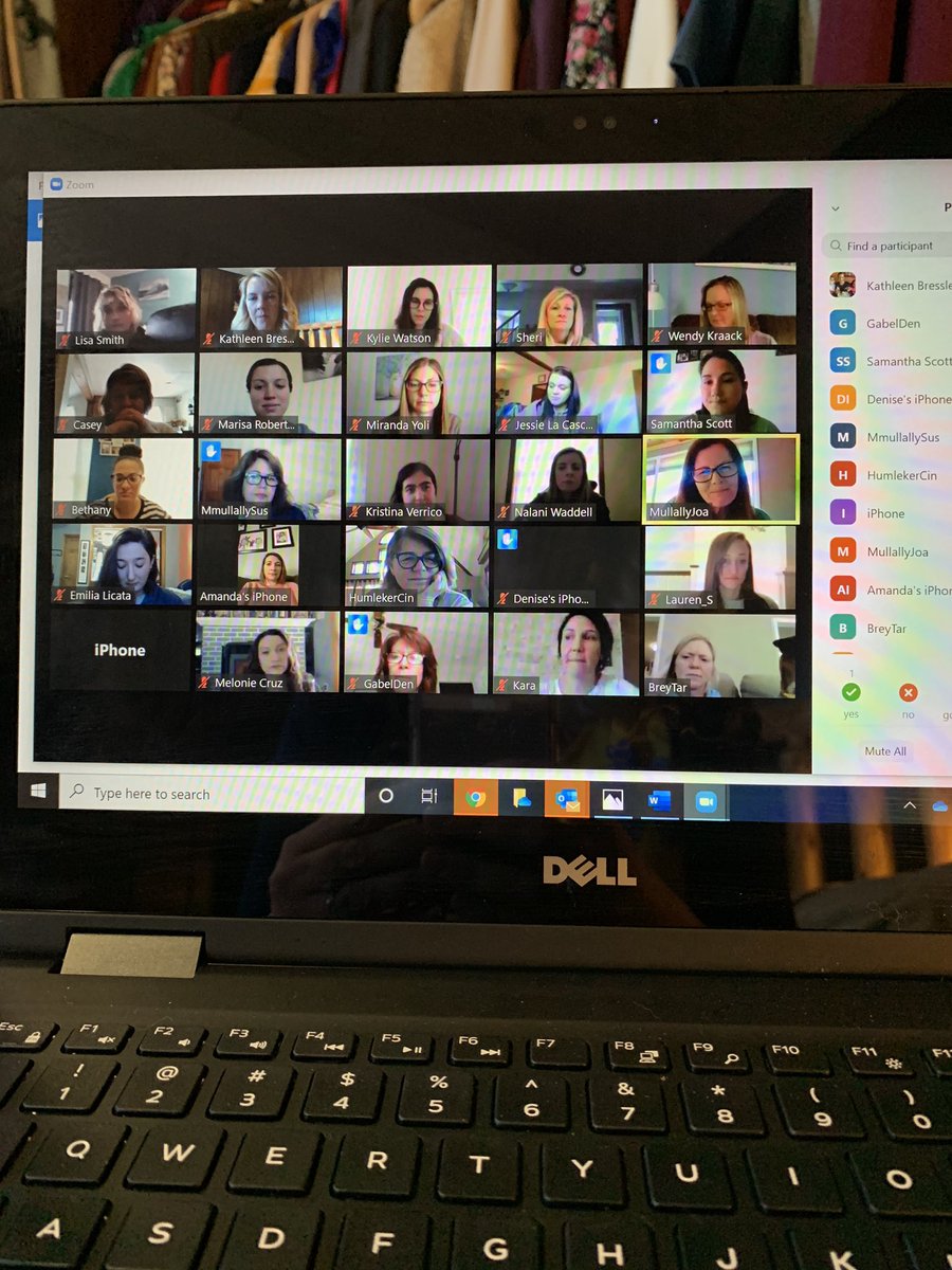 KMBressler's tweet photo. Thank you so much to the 58 #SullivanWest faculty and staff who took time out of their day to Check In via @zoom_us! Our @rulerapproach Mood Meters were all over the place and I hope this brought some more positive emotions to your day. @ElementarySw @sullivanwesths @SWCSDSuper https://t.co/e93GjoimfC