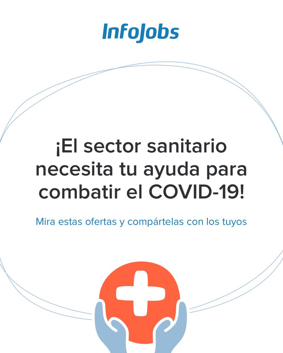 PICKYUAN's tweet photo. Desde INFOJOBS ayudamos a la Comunidad de Madrid en estos durísimos momentos
Ayudamos con lo que mejor sabemos hacer: conseguir a los mejores

Puedes inscribirte a través de este enlace 
https://t.co/mR5IpAqYox
#InfoJobsContigo #EsteVirusLoParamosUnidos

Por favor difunde
Gracias https://t.co/DfND9eOiij