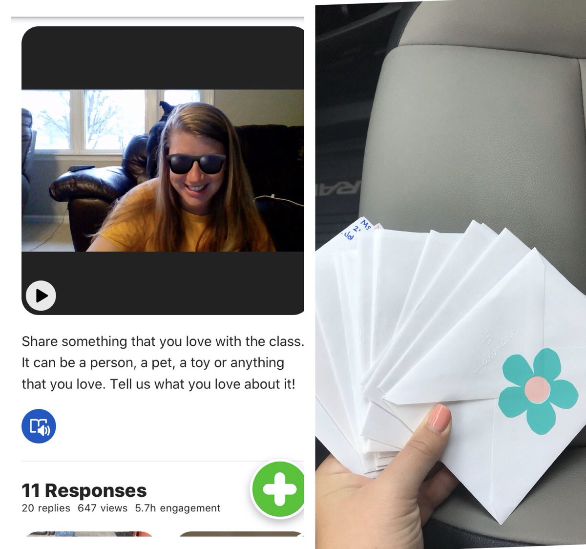 Trying to figure out #blendedlearning while #SocialDistancing. FlipGrid and Snail mail for the win. #JCSALLIN