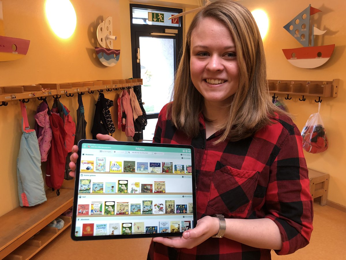 DRK_KV_Herford's tweet photo. Das #DRK in #Herford und @polylino_de starten für Kinder kostenlosen digitalen #Bilderbuch #Service. Polylino App laden, Benutzername: „polylinohome“ Passwort: „987654321“ eingeben und dann gleich loslegen👍 #fuereinander @DRK_KV_Herford @drklvwl @Digital_im_DRK @AusbildungmitVR https://t.co/KnMkJj1iU7