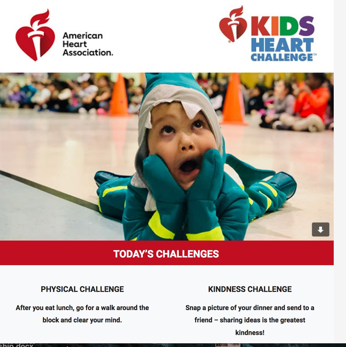 JamestownSchool's tweet photo. Bush Physical Education teacher Jay Grann sent us this - the American Heart Association Kids Heart Challenge the school did - there is also a parent section with a 10-day challenge, featuring fun, engaging activities helping combat cabin fever! https://t.co/BpwKkGaTPT #jpsny https://t.co/xmv7iXvEDw