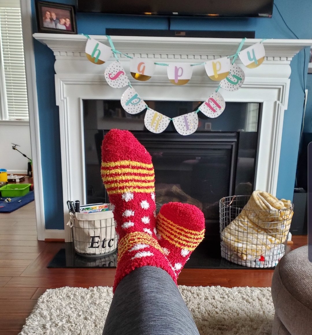 Iteach5th3's tweet photo. Happy Friday! We enjoyed a fun virtual spirit week @SugarlandES and I loved seeing pics of those students we miss so much #AloneTogether https://t.co/qSNxtQoQCk