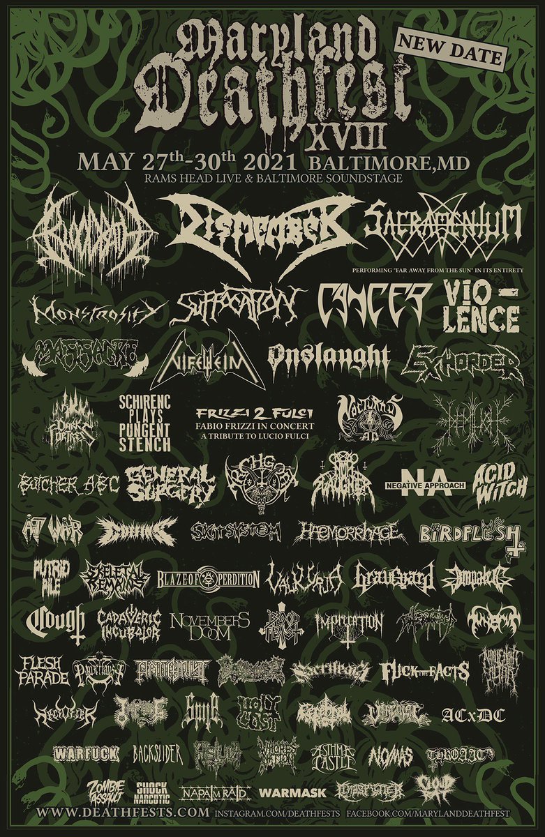 Shock Narcotic
Maryland Deathfest 2021