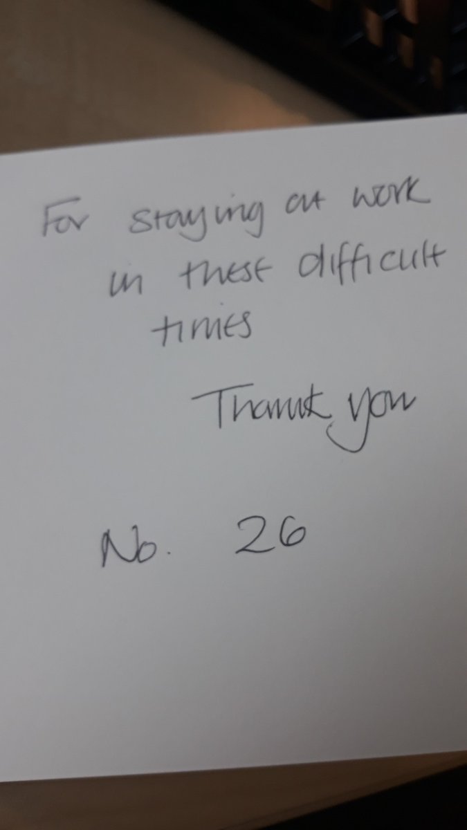 StevenageBC's tweet photo. There is so much kindness and community spirit right now, and here are some cards of thanks our crews have received from residents this week 😊✉️❤️ https://t.co/qzJpKgHXYe