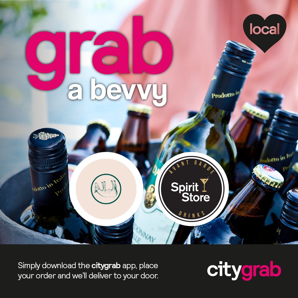 Weekend tipple?

Order your <a href="/spiritstoreuk/">Spirit Store</a> and <a href="/deaddonkeybar/">deaddonkeybar</a> wine, beers and spirits on the citygrab app and we’ll deliver to your door for 99p!*

Download the app here: smarturl.it/ouwaky

*99p for 3 mile delivery, £1 per mile thereafter

#lovelocal #sheffieldissuper