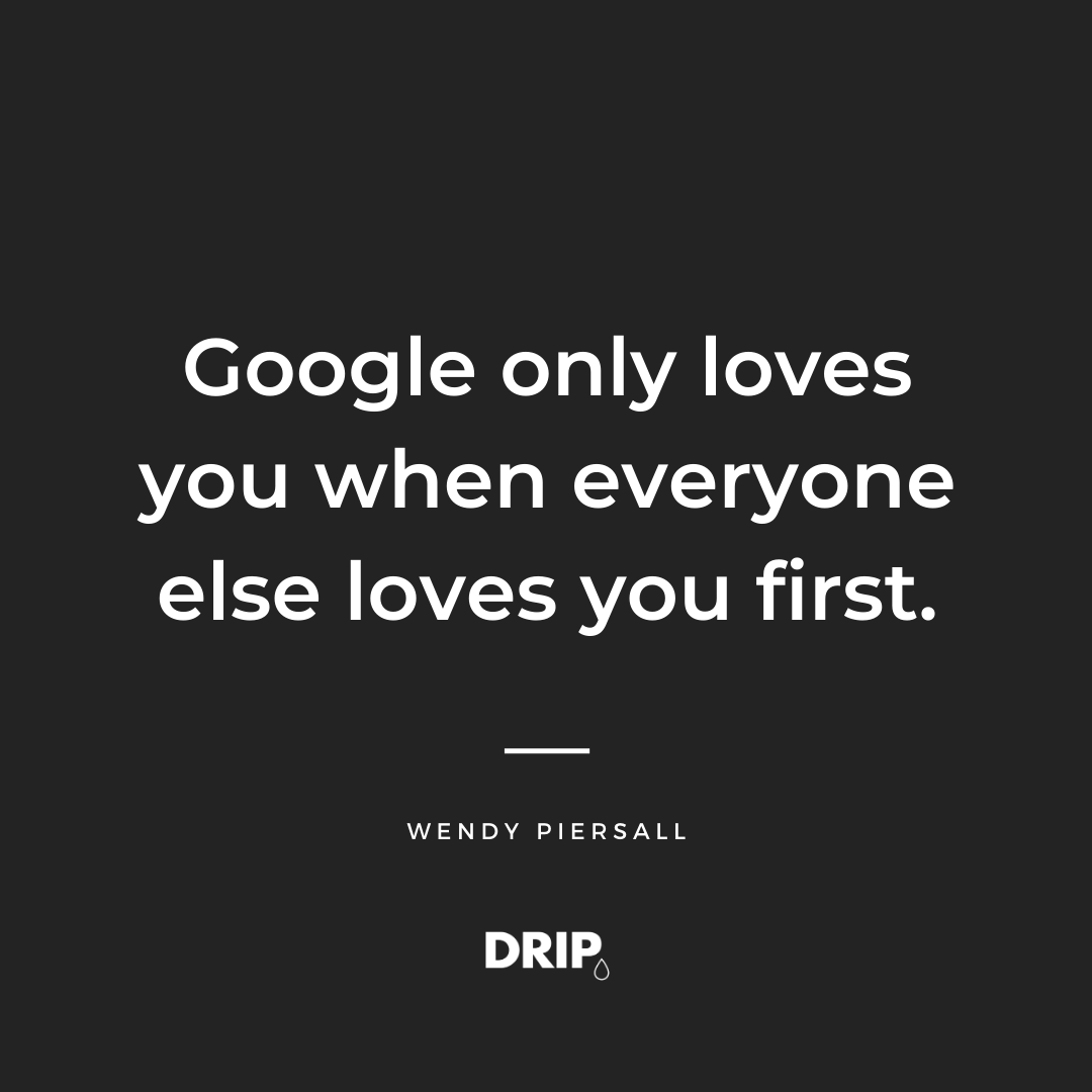 dripmarketingco's tweet photo. Remember, you are making your website for the users, not the bots!

Google bots will love you (boost your ranking) only if you provide high-quality user experience, write amazing and useful content and answer users' search queries. https://t.co/5OBJgPAZTb