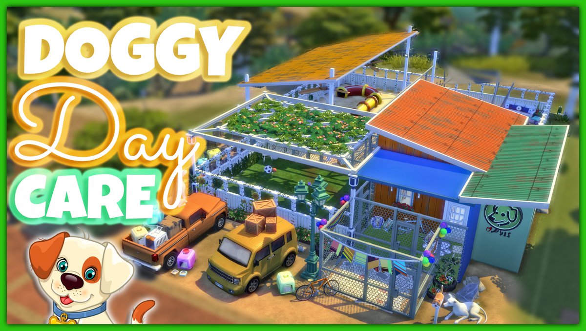 RGeetect's tweet photo. New Build Is UP! https://t.co/EVQP6S3i5A
The Doggy Daycare! cute, cozy, and friendly place for your dog! 🐶
Enjoy? Pls ❤️🔄🔔
RG out ^^
#Sims4 #TheSims4 #sims 
@SimGuruFrost
  #thesims4gallery  
@SimsCreatorsCom 
  #ShowUsYourBuilds https://t.co/Ya9pKyPRfV