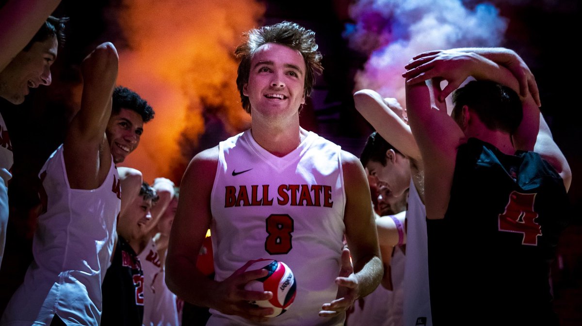 BallStateMVB's tweet photo. Reardon finishes his career 14th in kills per set with 2.45 (RSE) and 17th in points per set with 2.83 (RSE). In four years of work, Blake recorded 510 kills, 29 assists, 34 aces, 222 digs and 79 blocks. 

Let’s all give Blake a shoutout at @ReardonBlake https://t.co/u4tzS0Z6kV