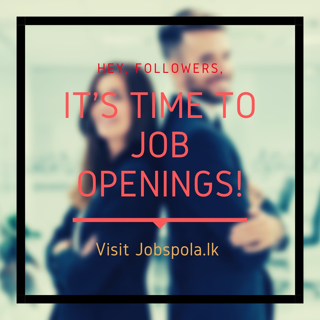 jobspola's tweet photo. https://t.co/IIsIojej2X
#Job #jobopenings #JobSeekersSA #Jobsoftheweek #jobhunting #JobHunt #jobcenter #jobpostings #jobpost #jobintreview #jobwebsite #mensjobs #womesjobs #localjobs #srilankajobs #jobspola #jobbestwebsite https://t.co/tXHQO0kfVF