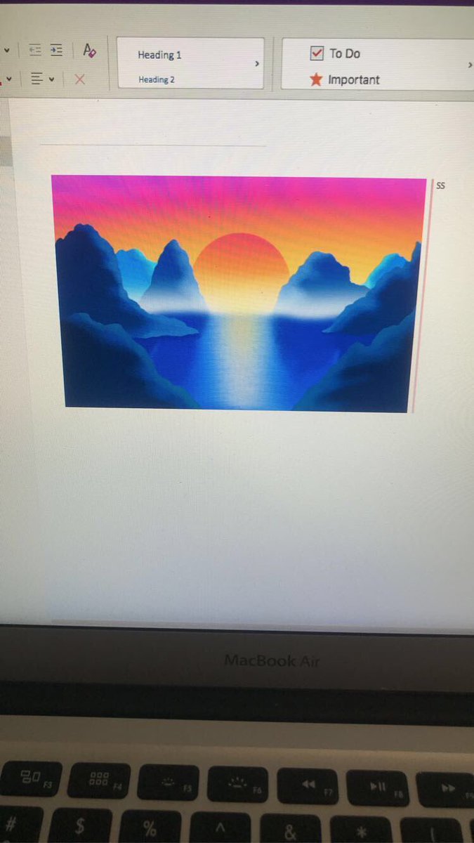 MissLHumphries's tweet photo. My students are creating some stunning artwork at home! I’m glad we can still connect through OneNote. Art is too important not to share. https://t.co/soQcJgvF2z