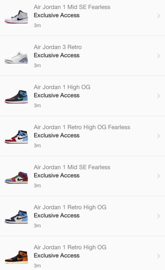 restock snkrs app
