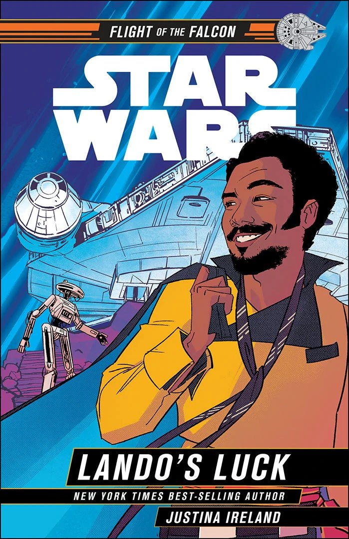 Lando also told him of his adventures in Livno III, as shown in Justina Ireland's Lando's Luck, part of the recent Flight of the Falcon publishing program.
