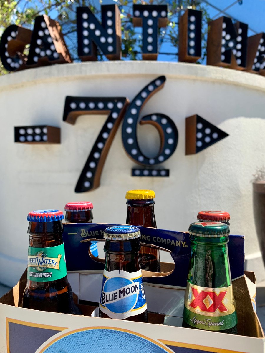 Cantina76's tweet photo. DYK we're now offering curbside beer and wine pick up at all #Cantina76 locations? 🍻 Stock up for the weekend by calling your local Cantina 76 and asking about curbside drink specials. https://t.co/OZ9vhZaA15