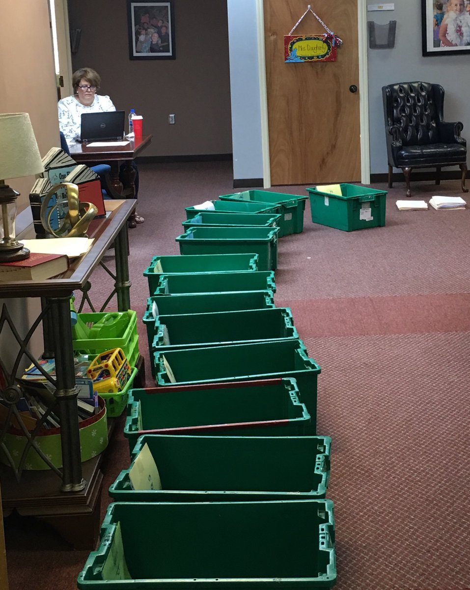 mcsgilbert's tweet photo. ⁦⁦@MCScommunicates⁩, what an amazing school district you are! Crates await learning activities in the Instruction Department...while the Outreach Team prepares weekend food bags in the warehouse.  How proud I am of what you are doing for ⁦@cityofmborotn⁩ families! https://t.co/Tgx4421Qke