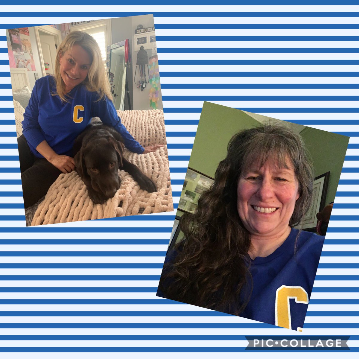 CreeksideMS's tweet photo. Mrs. Michaels and Mrs. May are our latest twins for #WildcatSpiritWeek! @CreekNewsies https://t.co/mdnStMuPyD
