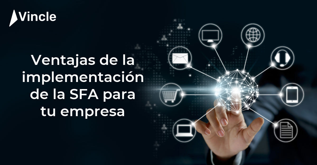 ¿Cuáles son las ventajas de implantar una solución de #Sales #Force #Automation (#SFA)? Descúbrelo en  bit.ly/2Zj9jhX <a href="/Vincle_es/">VINCLE</a>