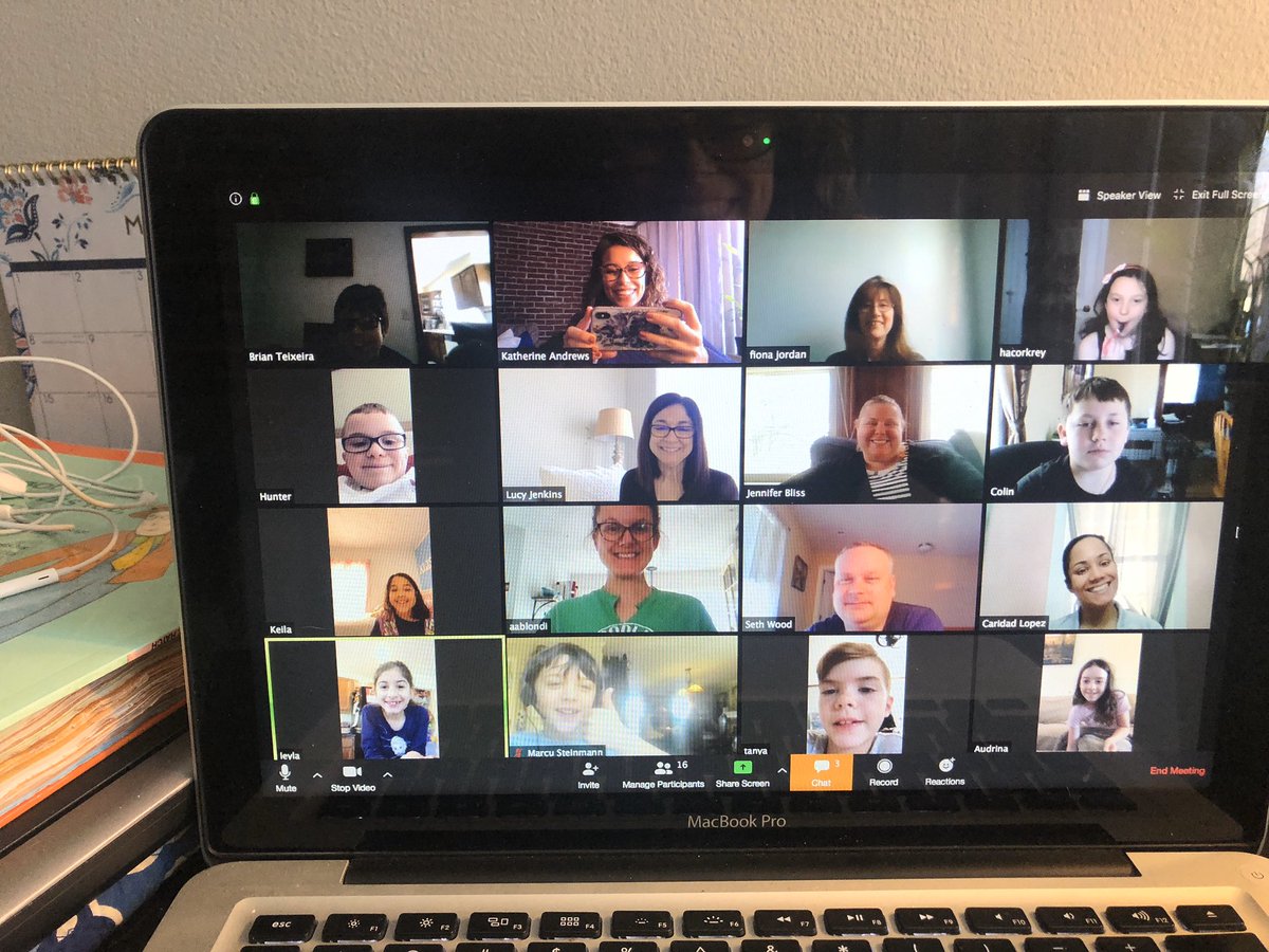 Our 2nd virtual snack was awesome! Thank you @mpsSpedDirector for being our mystery reader and our special guests @WoodlandAPWood @WoodlandMilford Mrs. Ablondi, and Ms. Lopez! Seeing so many of my wonderful students made my heart so happy ❤️ #BeWES #MPSlearns