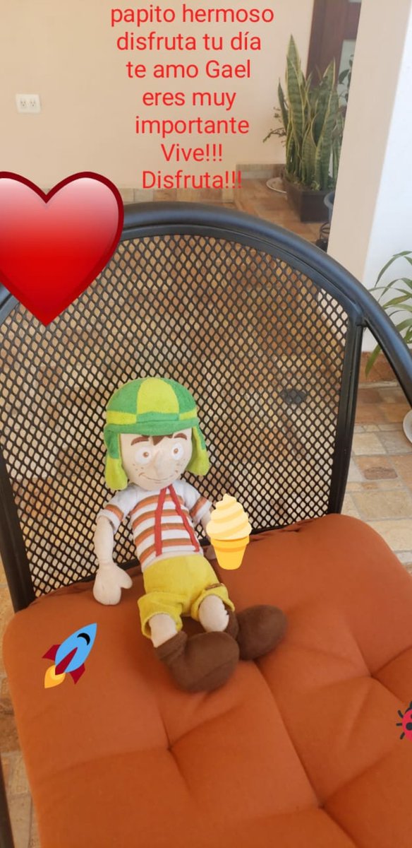 ancalji's tweet photo. Hola Tiago-Mix mi Tiago hermoso, disfruta a tus abuelos y disfruta Veracruz.
Verás que todo pasará rápido y nos volveremos a ver.
Ánimos papito, disfruta cada mañana, cada tarde, cada momento.
Eres todo mi Tiago hermoso  aquí te cuido a chavito.
#prontotevere
#FelizViernesAtodos https://t.co/1xYjFLUij2