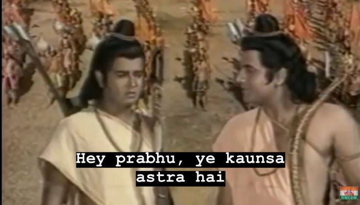 nishacharr's tweet photo. Netflix and Amazon after looking at Doordarshan Ramayana Rerun https://t.co/uUw4AB1HPj