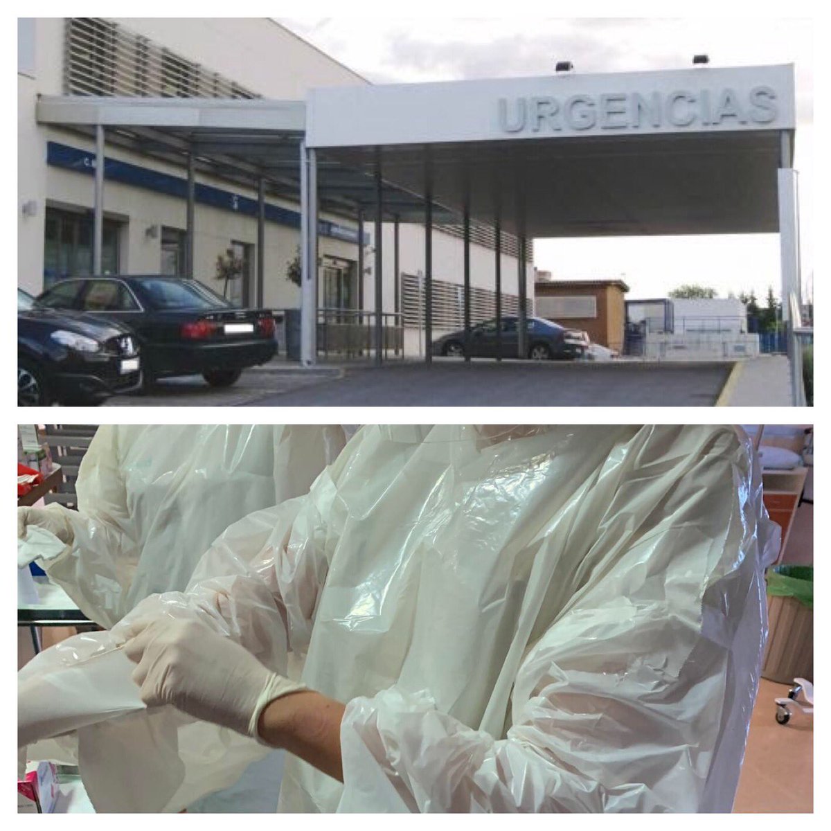 coopcolival's tweet photo. Un gesto solidario para los sanitarios de Urgencias de nuestro Hospital Gutierrez Ortega. 

🙌🏼Hemos entregado desde Colival, material para protección a nuestros sanitarios que trabajan en Valdepeñas. Hemos donado más de 80 batas que teníamos de nuestras visitas a la almazara. https://t.co/qAR8qV8tgH