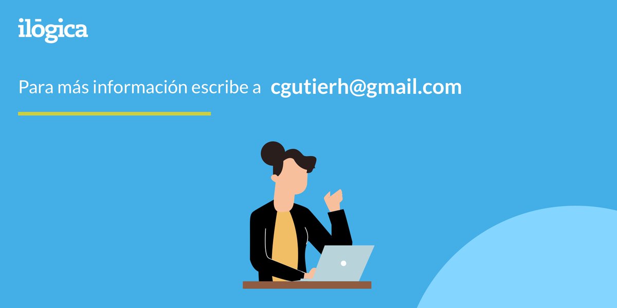 ilogica's tweet photo. Es tiempo de apoyar y compartir. Claudia Gutiérrez hará gratis un curso en línea de UX junto a Ilógica.
Desde la próxima semana 8 sesiones de 1 hora, verás conceptos de UX, herramientas de análisis, evaluación, prototipado. https://t.co/cQN83uyNW8
#CursoOnline #UX #QuedateEnCasa https://t.co/mxknMNV0ud