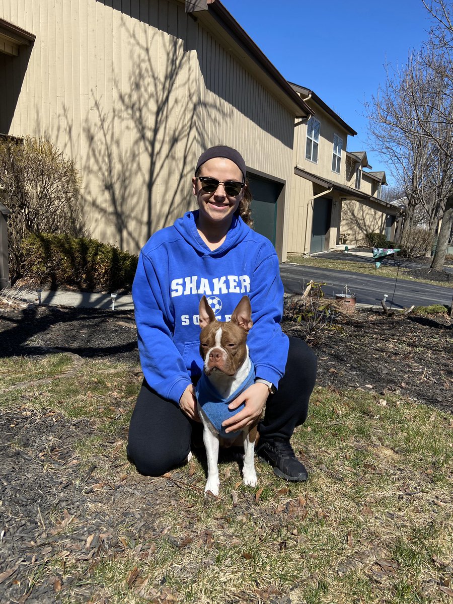 shell_bay19's tweet photo. #NCSpiritWeek @NorthColonieCSD School spirit for all 3 of my schools! Shaker, Loudonville, and Boght Hills 💙 (Winston had to jump in too) https://t.co/KeZNJ01FY0