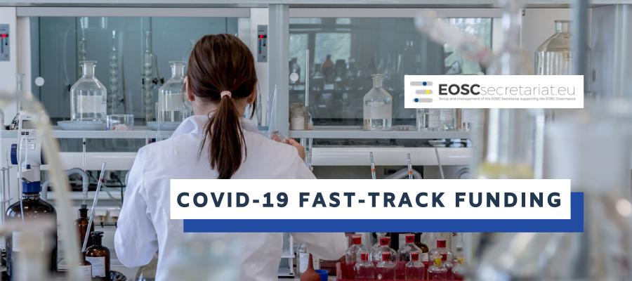 EoscSecretariat's tweet photo. #EOSC is an ideal tool to respond to public emergencies such as #COVID19. EOSCSecretariat addressed this urgent challenge by introducing a fast-track procedure to apply for co-creation #funding, specifically dedicated to activities related to COVID-19: https://t.co/wnLyll4W2i https://t.co/r8mmBgbIkE