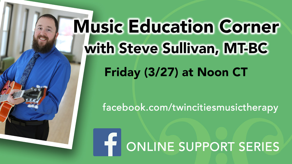 TCMusicTherapy's tweet photo. Today at Noon we're premiering this great entry-level (kids &amp; adults) lesson on tuning and playing your guitar in Open D! https://t.co/8F1oYDDvzw https://t.co/a41PzPntA7