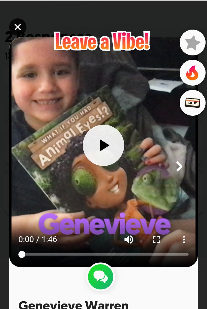 MrsMurph88's tweet photo. Yay, Genna! I loved watching her video in @Flipgrid about her favorite book! Thanks for sharing!! @LMESTigerNation @suptking https://t.co/uSYVF0zWpm