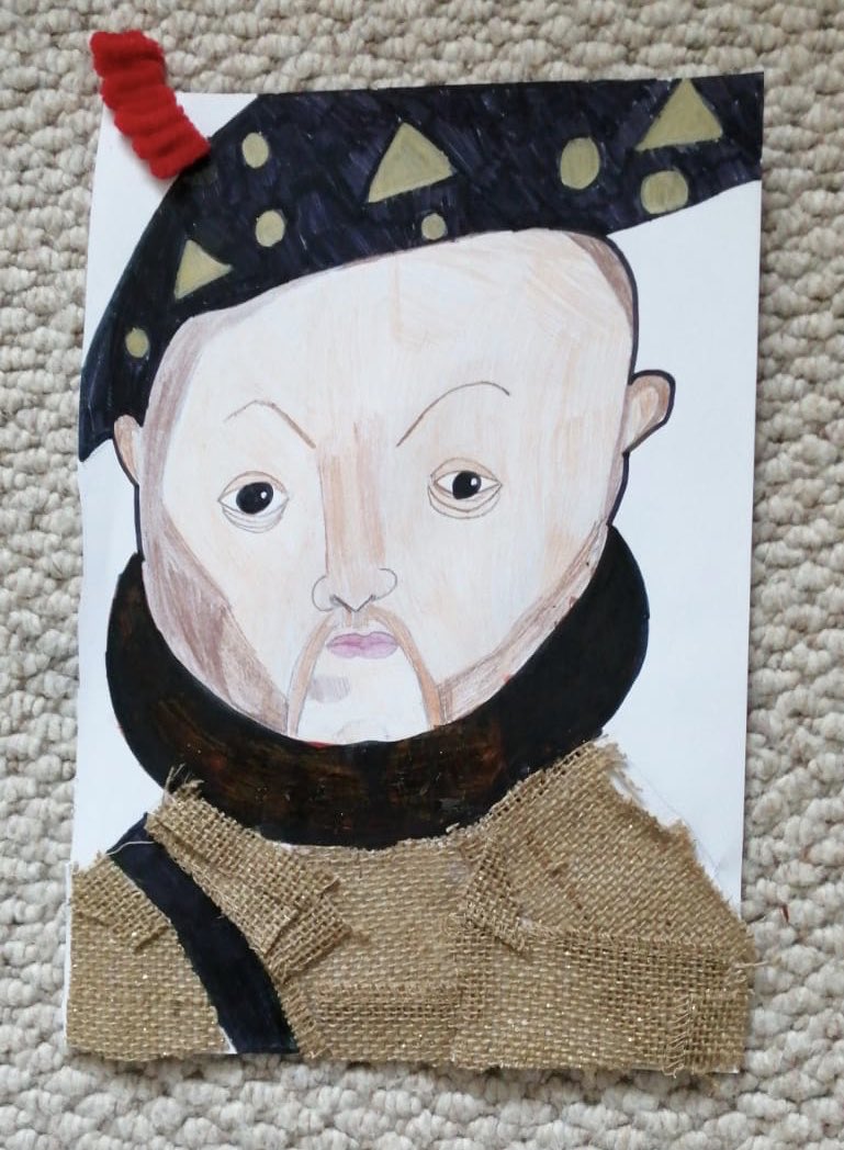 77Jenniflower's tweet photo. @heygarthyear5 Jess’ picture of Henry VIII before having a lovely bike ride 🚴🏻‍♀️ https://t.co/bjf55orMCl