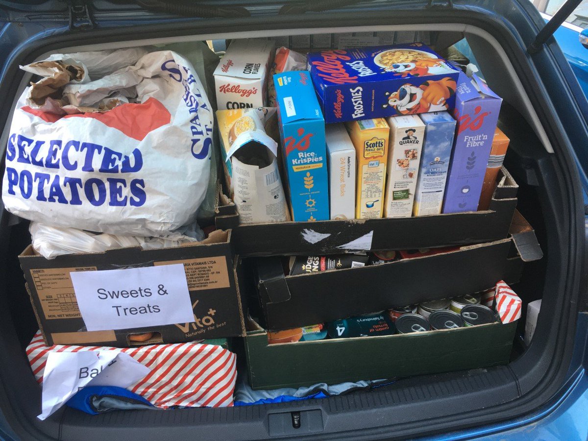MaidstoneDayCtr's tweet photo. Big Thank You to amazing customers of Sainsbury Maidstone and Sainsbury Larkfield , our friends from MCWS and many individuals that donated to our food bank today! 
I would also like to thank my amazing volunteers Alex and Naomi - we wouldn't be able to do it without you guys💜! https://t.co/is5aG94Shc