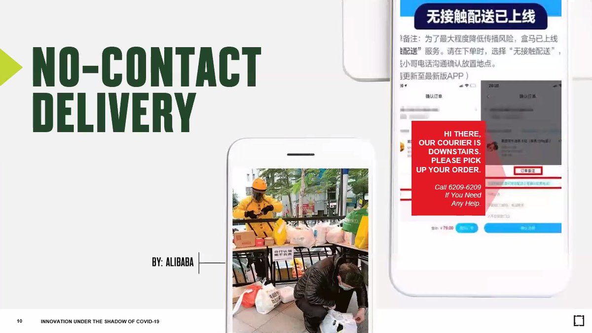 mZaroda's tweet photo. Mobile payment and delivery services changed the way I shop in China, and I want to see this type of infrastructure back in US. No-contact delivery - the creativity and the system of trust - made these drivers frontline heroes during #COVID19. @AspenDigital @WeberShandwick https://t.co/5bbTLJZGv1