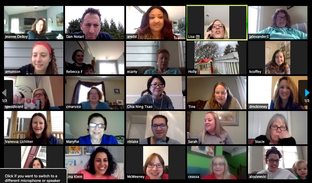 hcpss_sjles's tweet photo. ABSOLUTELY LOVED seeing close to 70 of our staff members this morning during our 1st Staff Zoom. They miss their Jaguars &amp; each other! We will continue serve, engage, &amp; connect with our community &amp; each other no matter the obstacle! #JaguarPride @HCPSS @mjmsuper https://t.co/40mPgrQ9gU