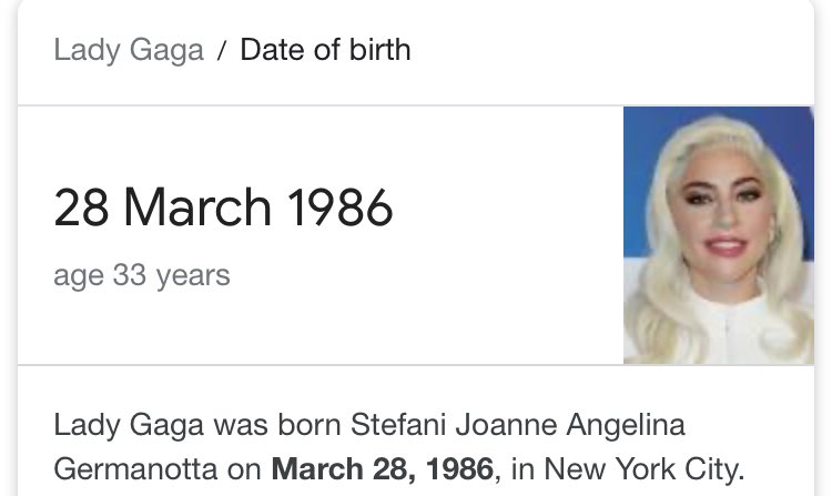 Happy birthday to our president lady gaga 