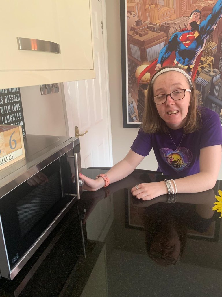 AutonomieInfo's tweet photo. Today Autonomie member Niamh went out for a walk for exercise before completing the #WhatNextprog weekly task of making Beans on Toast for lunch.
Excellent work Niamh. ⭐️
#WhatNextIndependentTaskChallenge https://t.co/f6IqQqWNVy